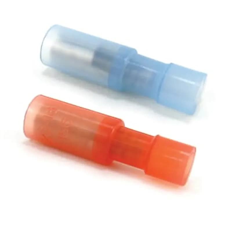 Fully Nylon Insulated Male Bullet - Wire Range 16-14 AWG, Strip Length .27 Inches, Install with CM2000 (Die C) Die Color Blue