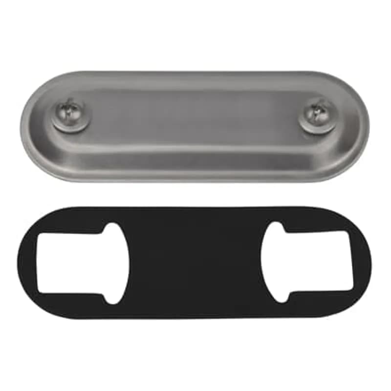 ABB - Installation Products 570SA - 1-1/2 Inch Replacement Cover for Conduit Body, Form 7, Stamped Aluminum, Includes Neoprene Gasket