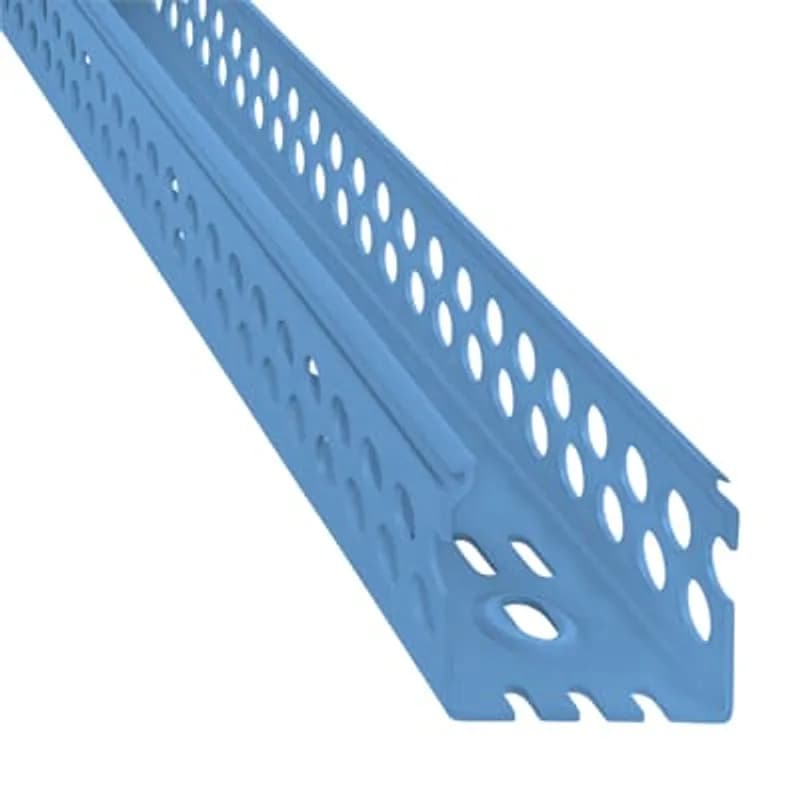 Wiring Duct Round Hole, 2 Inches x 2 Inches, Intrinsic Blue PVC
