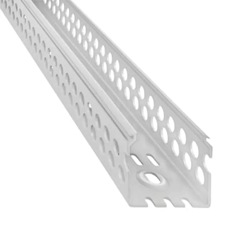 Wiring Duct Round Hole, 2 Inches x 2 Inches, White PVC