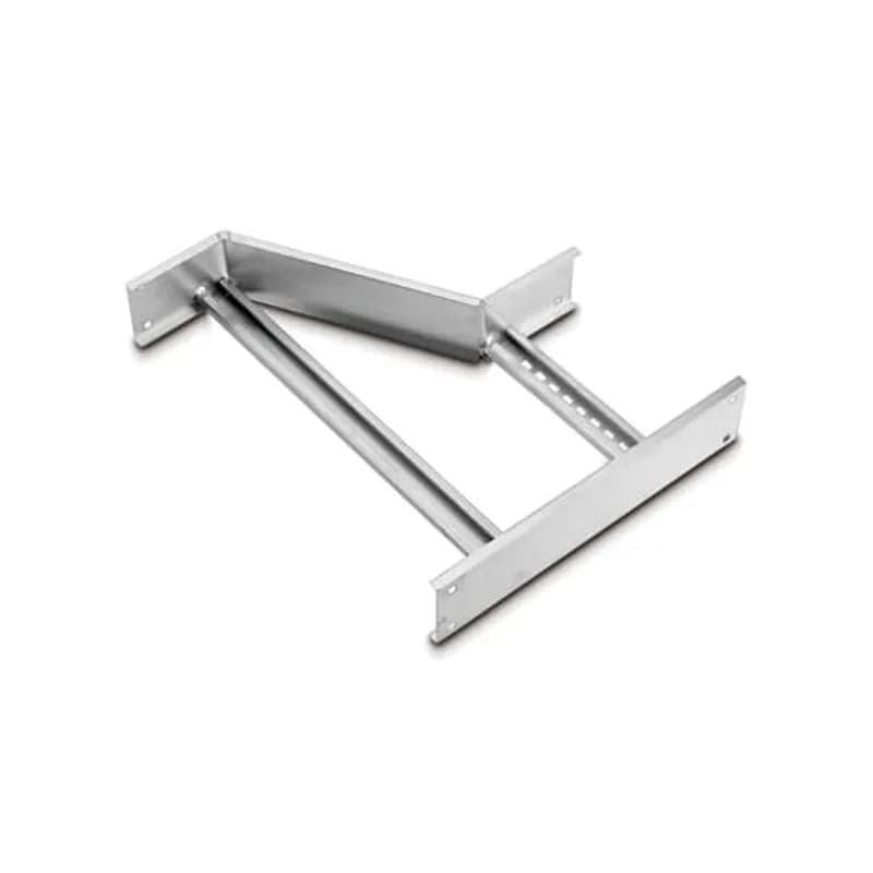 ABB - Installation Products SHF31812LHLRG - Hot-dipped galvanized steel fitting 3-5/8 inches side rail height 18 inches x 12 inches width ladder horizontal left reducer ground hole