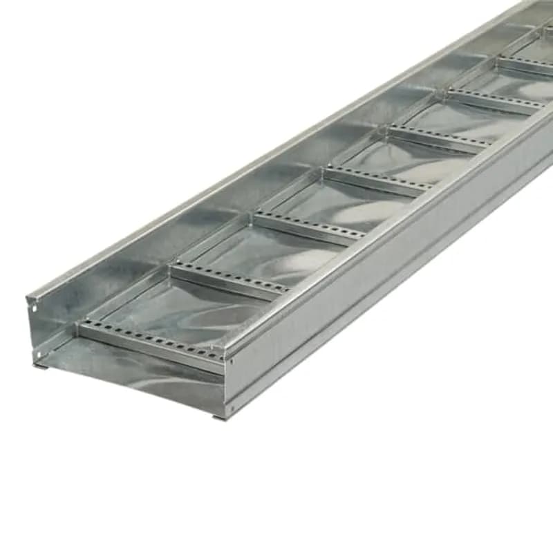 ABB - Installation Products SP2512S036 - Series 2 pre-galvanized steel straight length 5 inches side rail height 12 inches width solid trough 36 inches length