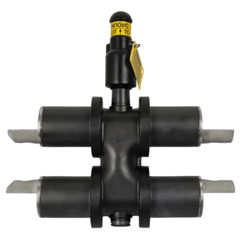 ABB - Installation Products K656CHSL-BUS - 15/25kV, 600 Amp, Deadbreak, Compact H Spiking Aid BUS Bar with Test Point
