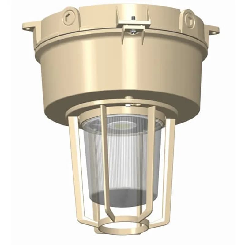 ABB - Installation Products DL005E0R5S5EGK40U - Hazlux 3, standard fixture, electronic LED driver, standard housing, refractor globe, type V, 1-1/2" 25 Degrees angle stanchion, UNIPAK with LED light source, Lamp Wattage: 45W, Lumen Output: 5800, 120 to 277VAC, Frequency: 50/60 Hz