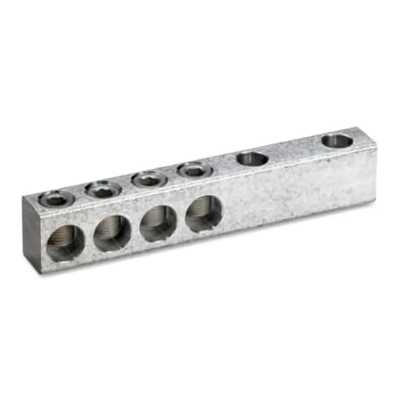 ABB - Installation Products ABN 8750 - Aluminum Transformer Spade Connectors - ABN Series, cable range 1/0-750, length 13-15/16 inch, uses boot no. 2163-3, outlets 8