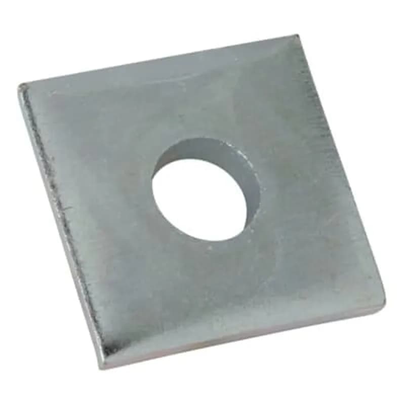 ABB - Installation Products AB2411/2EGB - Square Washer, Bolt Size(in.)- 1/2, Electro-Galvanized, Bulk Pack