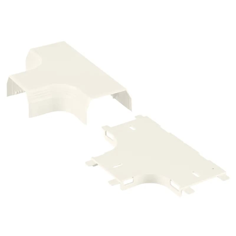 The T-45 Tee Fitting is designed to route cables in a tee orientation. It is White.