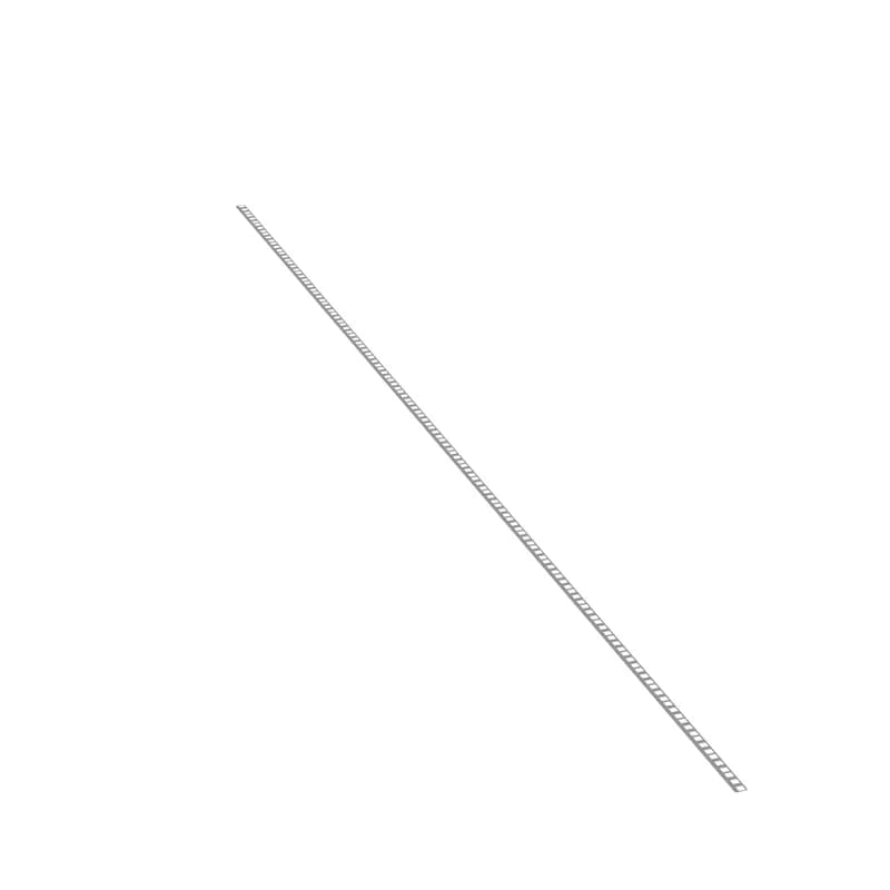 Grounding strip; 83.90" (2.1m) length; .67" (17mm) width; .03" (.76mm) thickness; provided with .16 oz. (5cc) of antioxidant, one grounding sticker, three cage nut bonding studs, eight #12-24 bonding nuts and three strip clips.