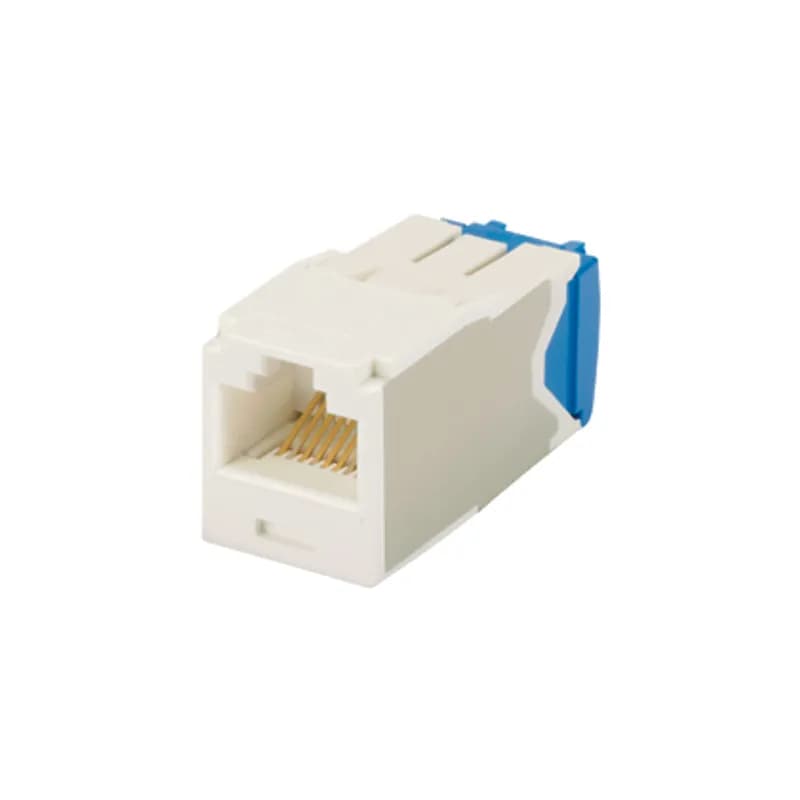 The Mini-Com Cat 6A UTP RJ45 TG Jack Module is designed to terminate 4-pair, 22-26 AWG twisted pair cable. Each module is 100% factory tested to exceed industry standard performance requirements. TG style termination eliminates the need for a termination tool. Each jack is individually serialized for traceability and is compatible with Mini-Com Modular Patch Panels and Faceplates.