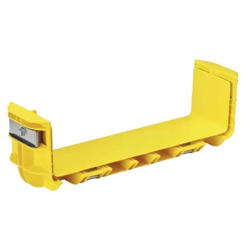 The FiberRunner QuikLock Coupler is a pre-assembled coupler designed to quickly join two sections of channel and/or fittings in a cable routing system. The coupler measures 12 inches x 4 inches. No tools are required for installation.