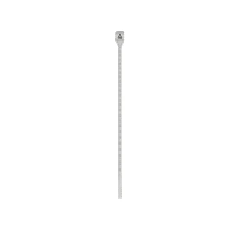 Panduit CBR1M-M Contour-Ty Cable Ties are designed to provide consistent strength in high-vibration environments. A low-profile head and parallel entry design, the curved tip enters easily and stays snug and snag-free. Miniature cross section, 4.1 (104mm) length. Appropriate for Indoor use. Made of Nylon 6.6, are natural in color and come in packages of 1000.