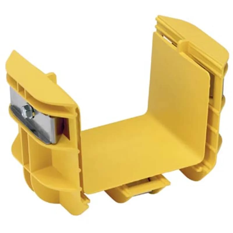 The FiberRunner QuikLock Coupler is a pre-assembled coupler designed to quickly join two sections of channel and/or fittings in a cable routing system. The coupler measures 4 inches x 4 inches. No tools are required for installation.