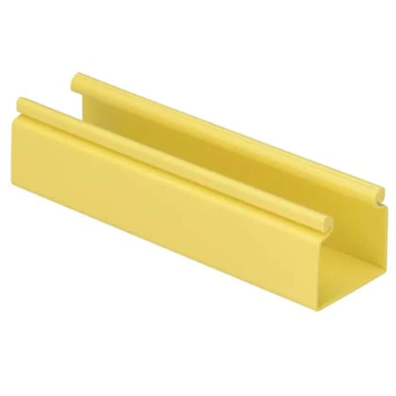 Used to carry the cables horizontally throughout the system. Accepts hinged cover HC2YL6. Use QuikLock Coupler FBC2X2YL to attach channel and/or fittings. Base and covers sold separately.