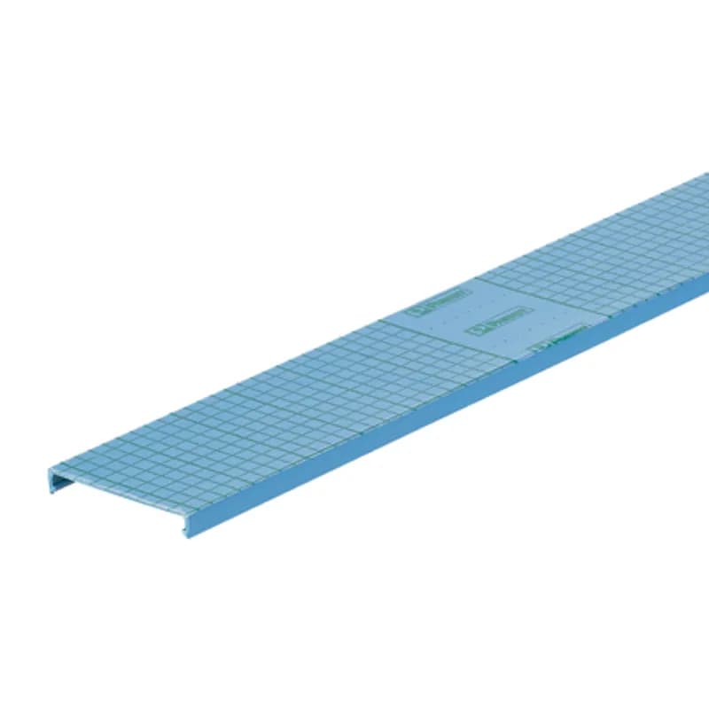The C1IB6 PVC Flush Wiring Duct Cover features a non-slip, liner to prevent cover slide. Designed with the user in mind, the cover is easy to install and remove. The general-purpose lead-free PVC material is suitable for use in indoor applications. UL 94 flame class of V-0 with a UL recognized continuous-use temperature up to 122 F (50 C). 0.35" x 1.25" (8.9 mm x 31.8 mm) and 6' (1.83 m) long. Color Intrinsic Blue.