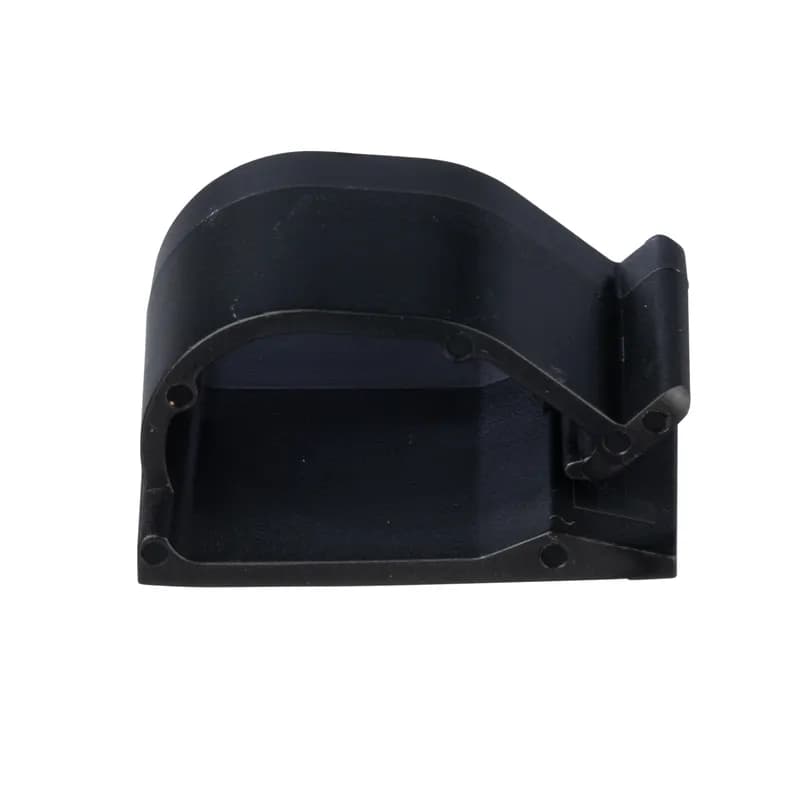 Adhesive backed cord clip, high temp, .62" (15.8mm) bundle, weather resistant, black, standard package.