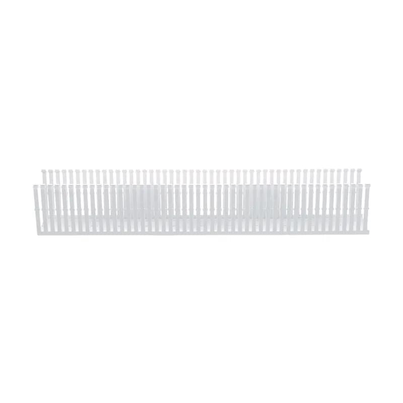 Panduit F3X4WH6-A - The F3X4WH6-A Panduct Lead-Free PVC Narrow Slot Adhesive Wiring Duct features a narrow slot/finger design that closely matches the spacing of high-density components. Upper and lower scorelines allow for easy finger/sidewall section removal. UL 94 flame class of V-0 with a UL recognized continuous-use temperature up to 122 F (50 C). Mounting holes provided. Lead-free PVC. 3" x 4" (76.2 mm x 101.6 mm) and 6' (1.83 m) long. Cover sold separately. Color White.