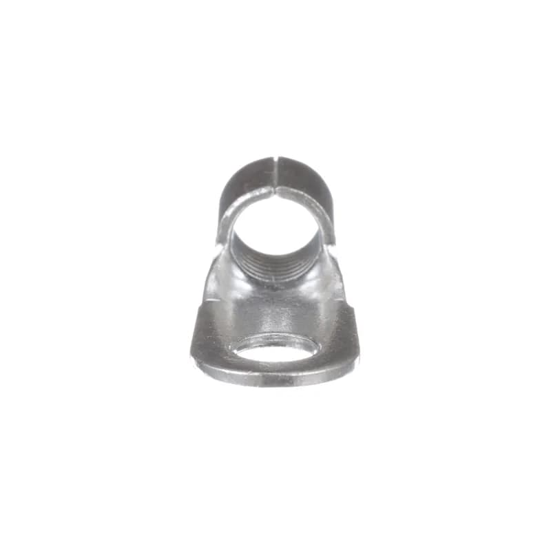 The P4-14R-T Pan-Term Terminal is a non-insulated, ring terminal. Brazed seam protects terminal barrel from splitting during the crimp process. Internal barrel serrations assure good wire contact and maximum tensile strength.