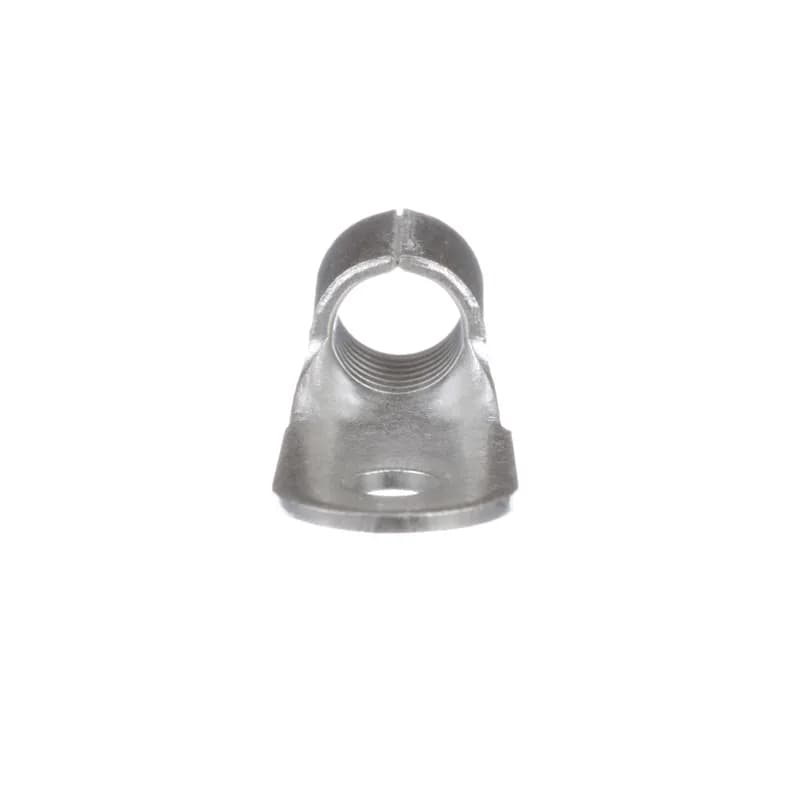 The P4-10R-T Pan-Term Terminal is a non-insulated, ring terminal. Brazed seam protects terminal barrel from splitting during the crimp process. Internal barrel serrations assure good wire contact and maximum tensile strength.