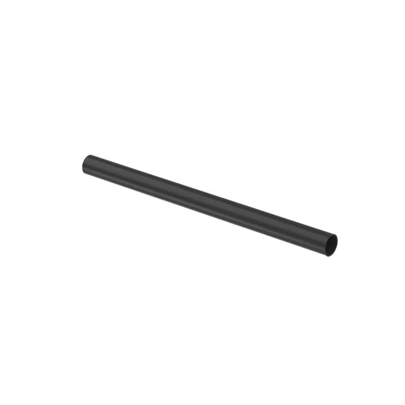 Flexible adhesive lined heat shrink in 4' pieces, .38" (9.5mm) diameter, adhesive lined black cross-linked polyolefin, 25 pc. package quantity.