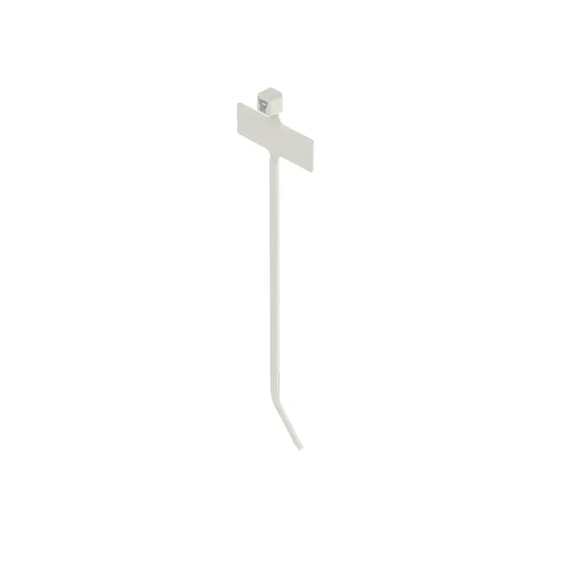 Pan-Ty marker tie, wrap, miniature cross section, 3.9 (99mm) length, .26 x .95 (6.6 x 24.1mm) marker write-on area, flame retardant nylon 6.6, ivory.