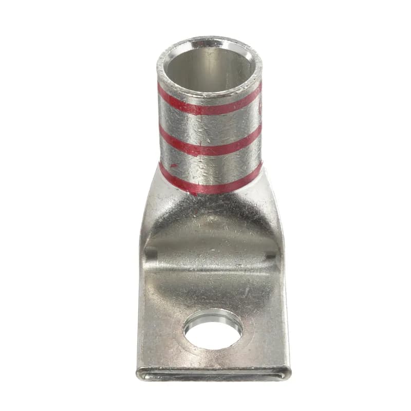 Panduit LCAX300-12F-6 - One-hole, flex lug, 300 kcmil cable, 1/2 stud hole., 90 angle tongue.