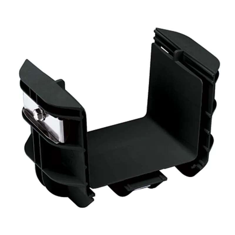 The FiberRunner QuikLock Coupler is a pre-assembled coupler designed to quickly join two sections of channel and/or fittings in a cable routing system. The coupler measures 4 inches x 4 inches. No tools are required for installation.