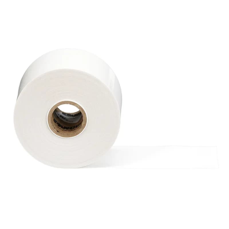 Continuous polyester tape, 2.00 wide x 100' length, clear, 1 pc. package quantity