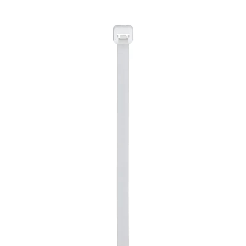 Panduit PLT3S-M Locking Cable Ties are designed to satisfy the needs of general applications, while delivering consistent performance and reliability. Featuring a curved tip to allow for easy pick up from flat surfaces and faster initial threading. Standard cross section, 11.5 (292mm) length. For indoor use, made of Nylon 6.6, are natural in color and come in packages of 1000.