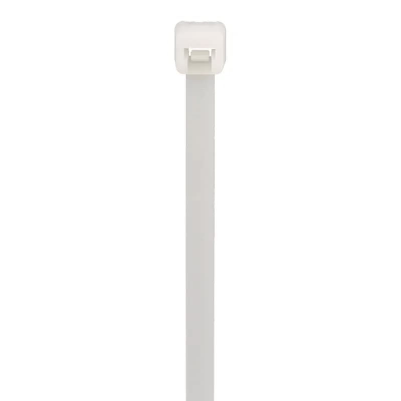 Panduit PLT3I-M Locking Cable Ties are designed to satisfy the needs of general applications, while delivering consistent performance and reliability. Featuring a curved tip to allow for easy pick up from flat surfaces and faster initial threading. Intermediate cross section, 11.4 (290mm) length. For indoor use, made of Nylon 6.6, are natural in color and come in packages of 1000.