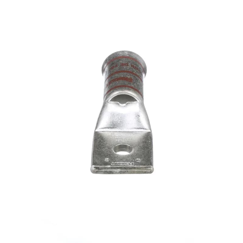 One-hole, flared barrel, 400 kcmil cable, 1/2 stud hole.