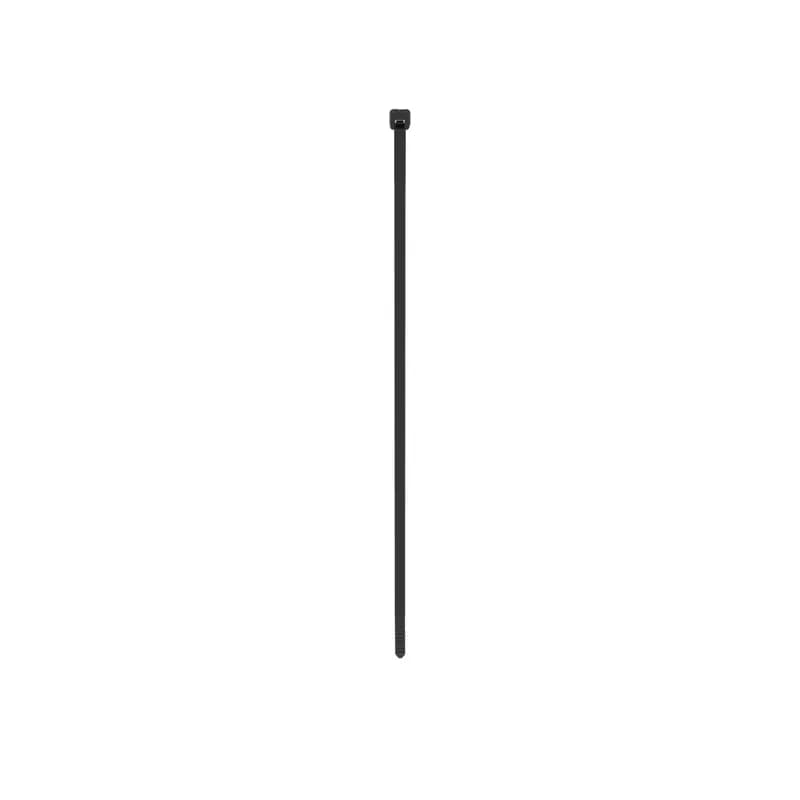 Panduit PLT4I-M30 Locking Cable Ties are designed to satisfy the needs of high temperature applications, while delivering consistent performance and reliability. Featuring a curved tip to allow for easy pick up from flat surfaces and faster initial threading. Intermediate cross section, 14.5" (368mm) length. Made of Heat Stabilized Nylon 6.6, are black in color and come in packages of 1000.