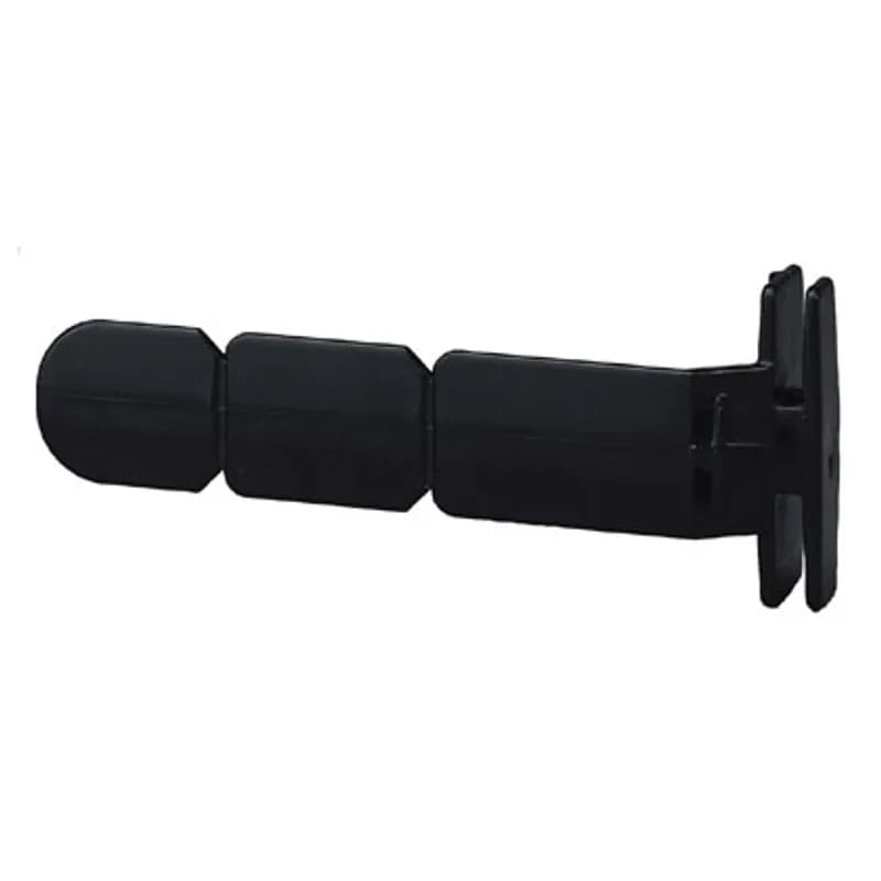 Panduct type G wiring duct wire retainer, use with 3x5 - 4x5 or 6x4 duct width, use with 3x5 - 4x5 or 6x4 duct height, ABS, black, 100 pc. package quantity.