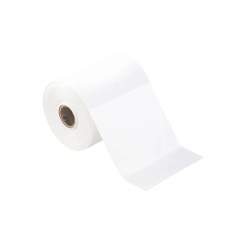 The T400X000VP1Y Continuous Printable Labeling Tape is ideal for safety signage and identification. A resin ribbon is recommended. Use with Easy-Mark Plus Labeling Software and TDP printers. Vinyl. 4" x 100' (101.6 mm x 30.5 m). Color White. 1 roll per package.