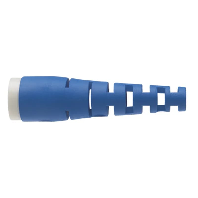 SC Boot for Pot & Polish Connectors; 1.6mm/2.0mm; Blue