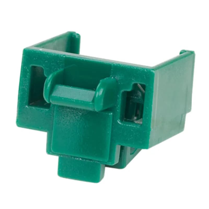 The block-out device works with most standard RJ45 openings to prevent unauthorized access and to protect from dust and debris or foreign objects. Package includes 10 green devices and one removal tool.