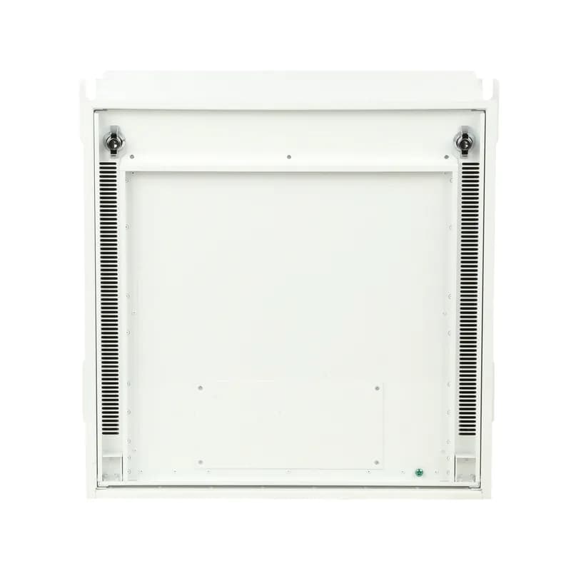Panduit PZICE - The PanZone Passive In-Ceiling Enclosure, With hinged door gas-assist air cylinders accepts up to 8 RU of standard 19in patch panels, includes mounting brackets and integrated horizontal slack manager.