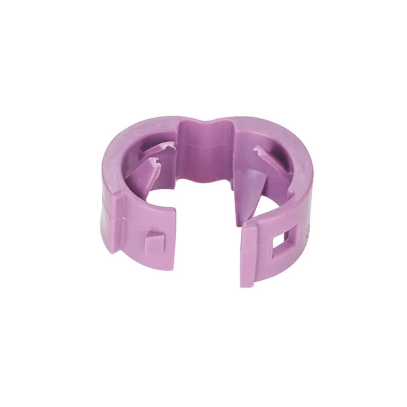 Patch Cord band which snaps onto individual patch cable for additional color-coding, Violet
