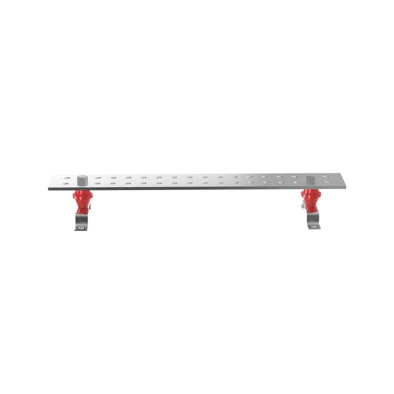 The GB4N0016TPI-1 Grounding Busbar is made of high conductivity copper and tin-plated to inhibit corrosion, comes pre-assembled with brackets and 600V insulators attached for a quick installation.
