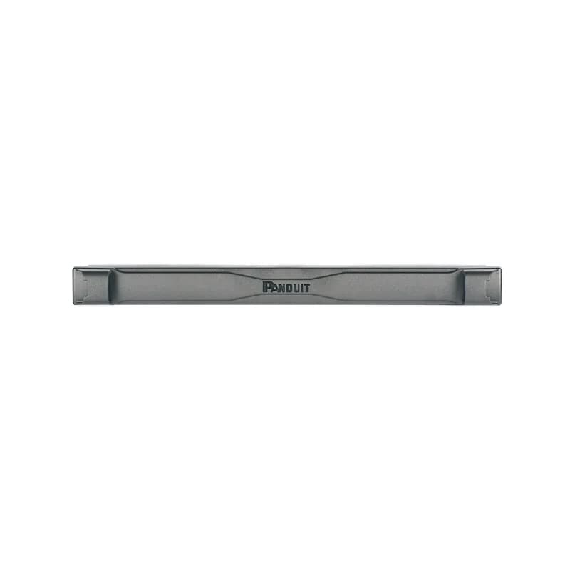 The tool-less blanking panel is designed to minimize bypass airflow in racks and cabinets while providing a desirable appearance. The tool-less blanking panel is 1 RU and mounts to square hole 19.0-inch (483mm) wide cage nut rails.