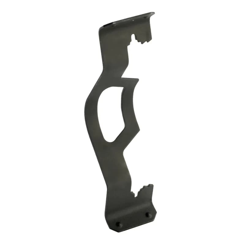 Conduit clip to support MC, AC, or BX from drop wire; no static load rating -- for positioning only.