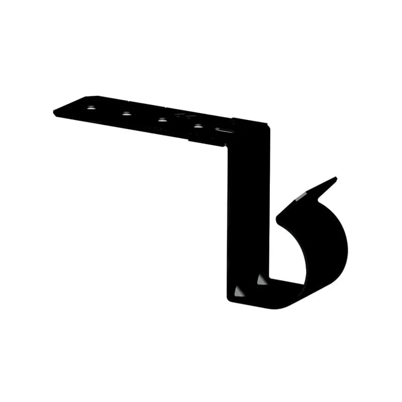 Screw-on conduit support for 1/2" - 3/4" EMT, for 1 1/2" depth electrical box.