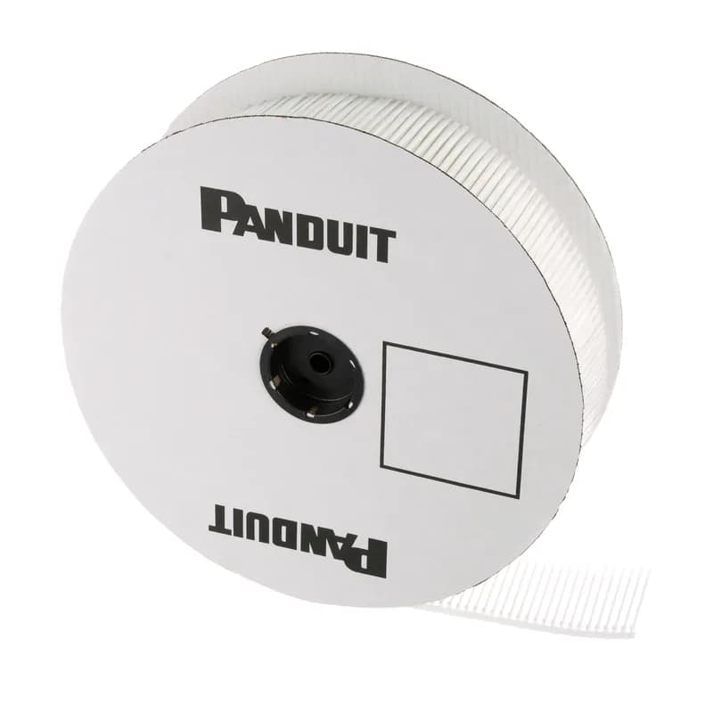 Panduit BT1M-XMR continuously molded barbed cable ties provide constant feeding for high productivity and reduced downtime due to fewer reel changes. Exclusive stainless steel locking barb with high loop tensile strength provides higher reliability for demanding applications. Miniature cross section, 4 (102mm) cable ties for use with PAT1M4.0-BT Tool. Made of Nylon 6.6, are natural in color and come 5,000 ties per reel.