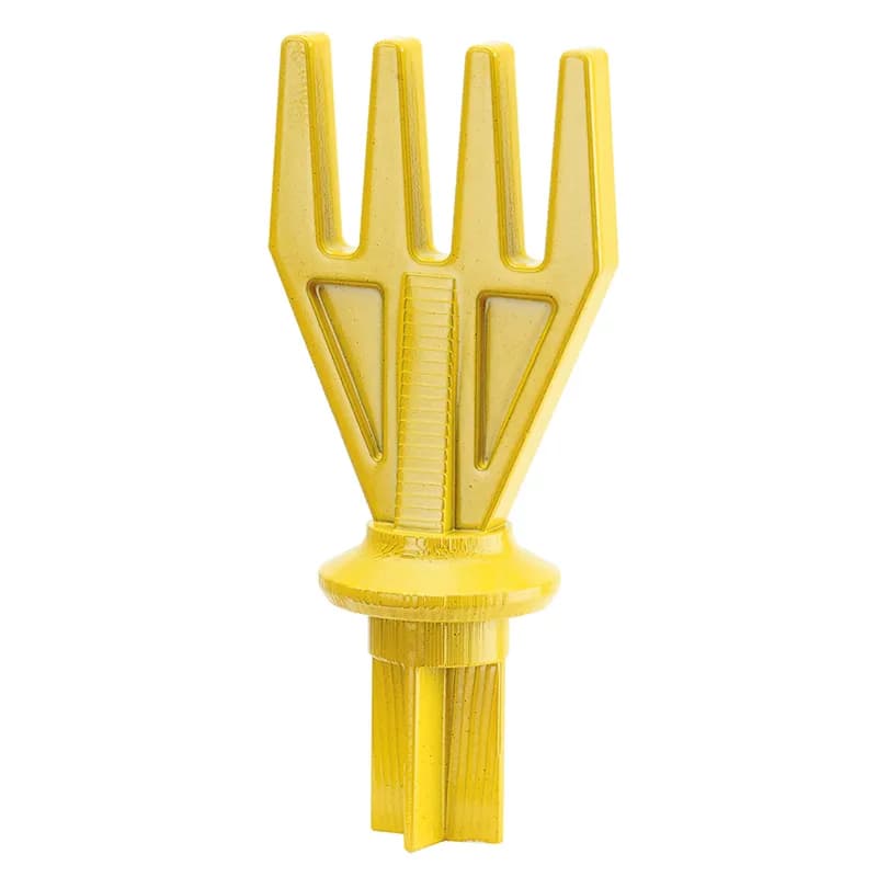 Quick-Build Wire End Holder for Quick-Build System. Suitable for #10-#12 gauge wire, holds 3 Wires. Color: Yellow, 25 per package
