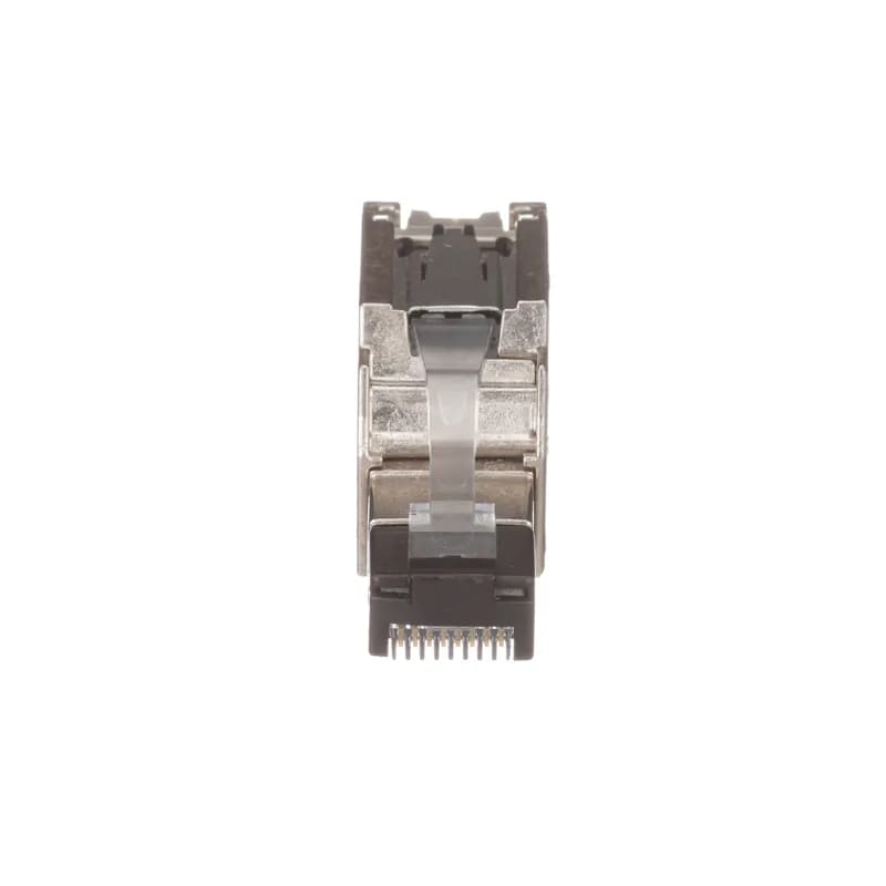 Shielded field term plug, 4-pair, 22-26 AWG