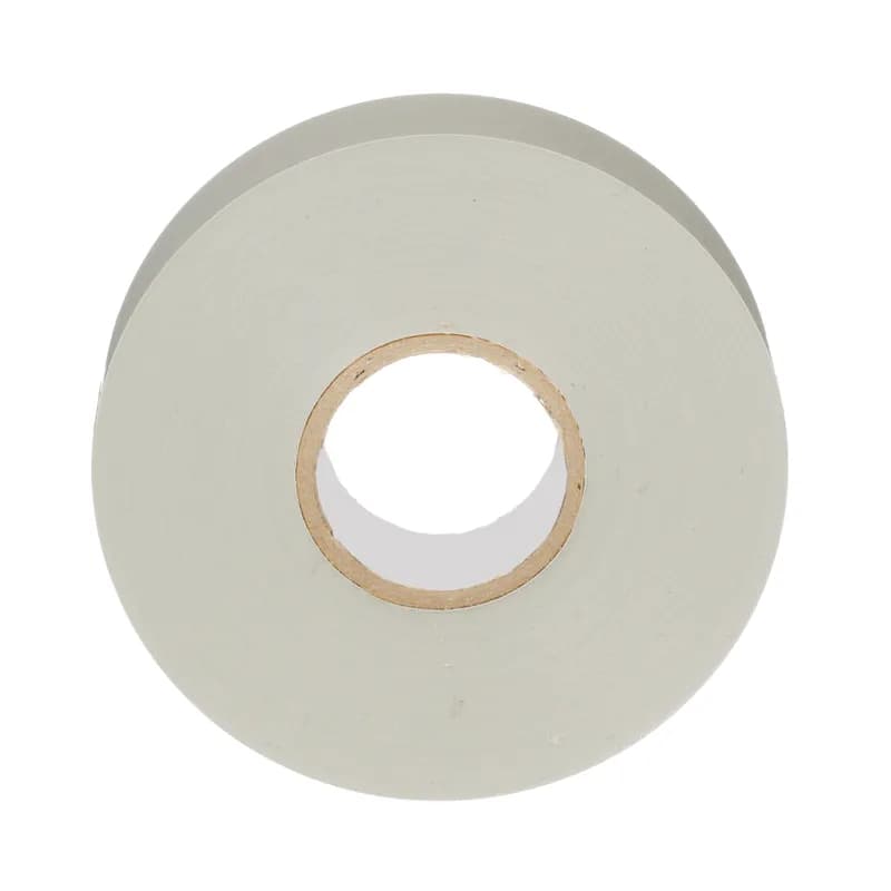 StrongHold ST35-075-66GY Professional Grade PVC Electrical Tape is a pressure sensitive vinyl electrical tape that applies easily and provides a high level of performance over a range of temperatures. It has excellent elasticity and insulating properties and it is .75" x 66' x .007" in size. It is gray in color and comes in an individual plastic puck. Suitable as primary insulation when used for splicing up 600 Volts or 80?C (176?F) and can be used as protective jacketing..