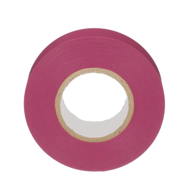 StrongHold ST17-075-66VI General Purpose PVC Electrical Tape has non-corrosive and pressure-sensitive adhesive, which eliminates the need for heat, moisture or other catalysts during application. Its high elongation provides excellent conformability properties and it is .75" x 66' x .007 in size. It is violet in color and comes individually cellophane wrapped. Suitable as primary insulation when used for splicing up 600 Volts or 80?C (176?F).