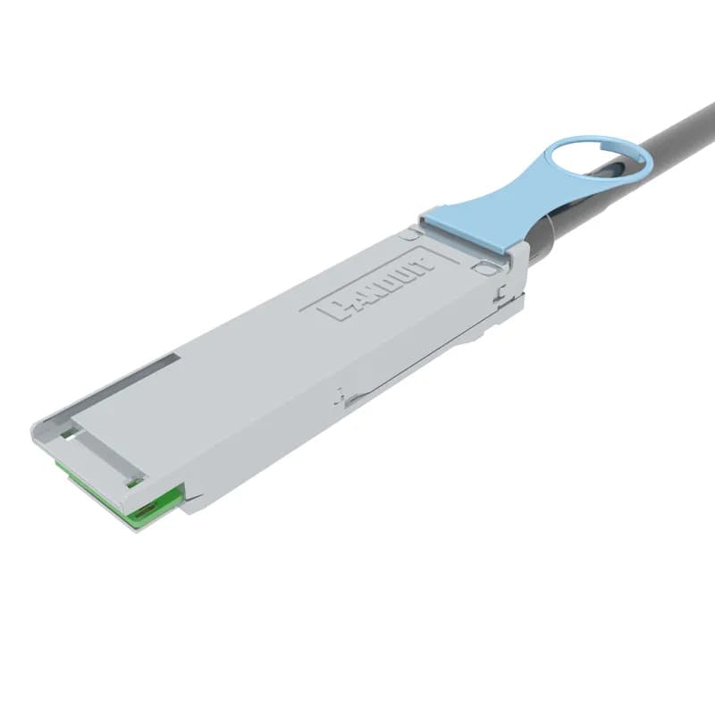 This direct attach passive copper cable assembly features 100G factory-terminated QSFP28 passive modular connectors on each end. The high-speed, 2-pair assembly has twinaxial cable, is black in cable color, 30AWG and 3 meters in length.
