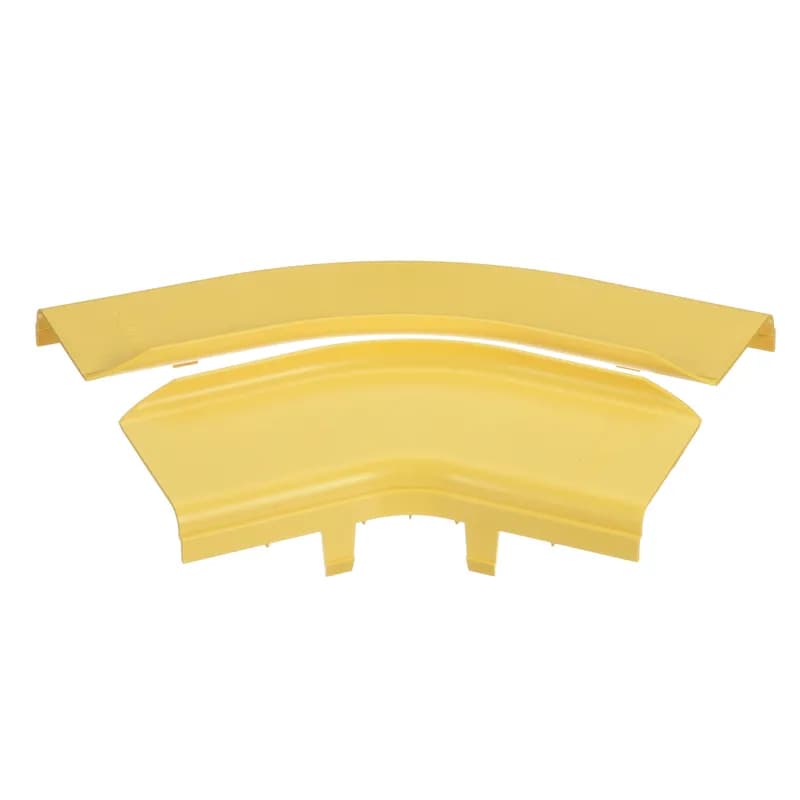 The FiberRunner 6x4 Horizontal Cover creates openings for easy access to add or remove cables.