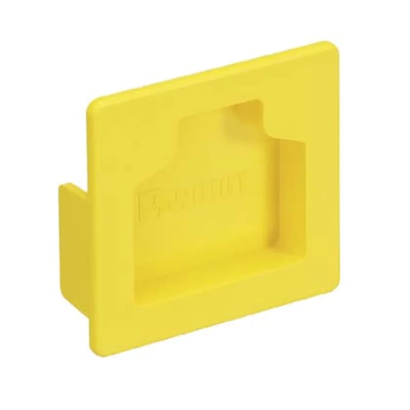 The FiberRunner 2x2 End Cap is used for closing off open ends of the hinged channel or fitting. The end cap is push-on installation. No coupler is required.