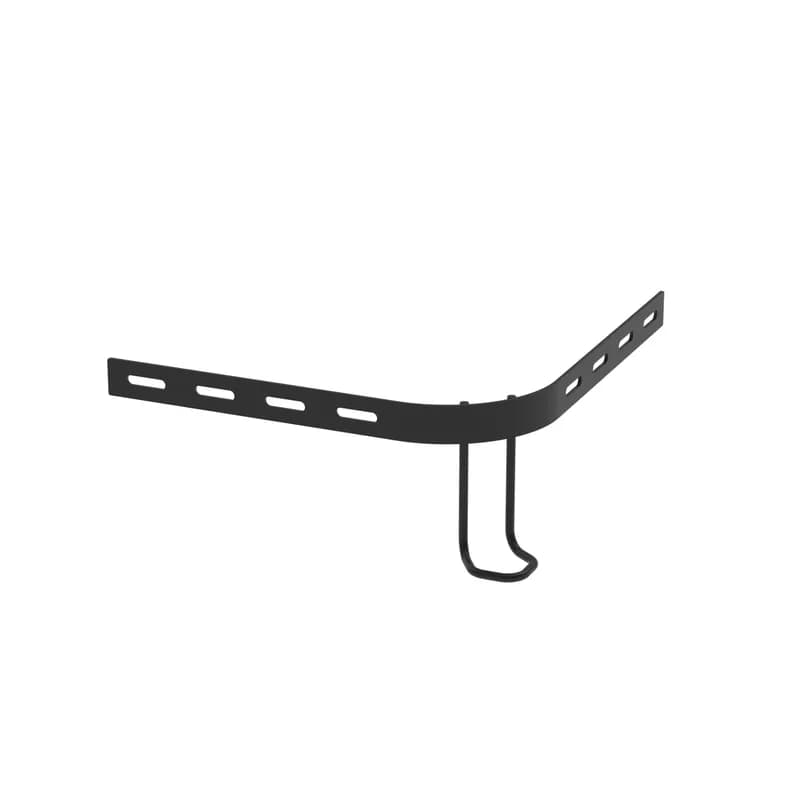 Panduit PWBIB4BL - The radius intersection is sold in packages of two brackets, allowing you to build one (1) tee-intersection or two (2) 90-degree bends in the wire basket. It is intended to be used for 4" high basket. It comes in black powder-coated finish.